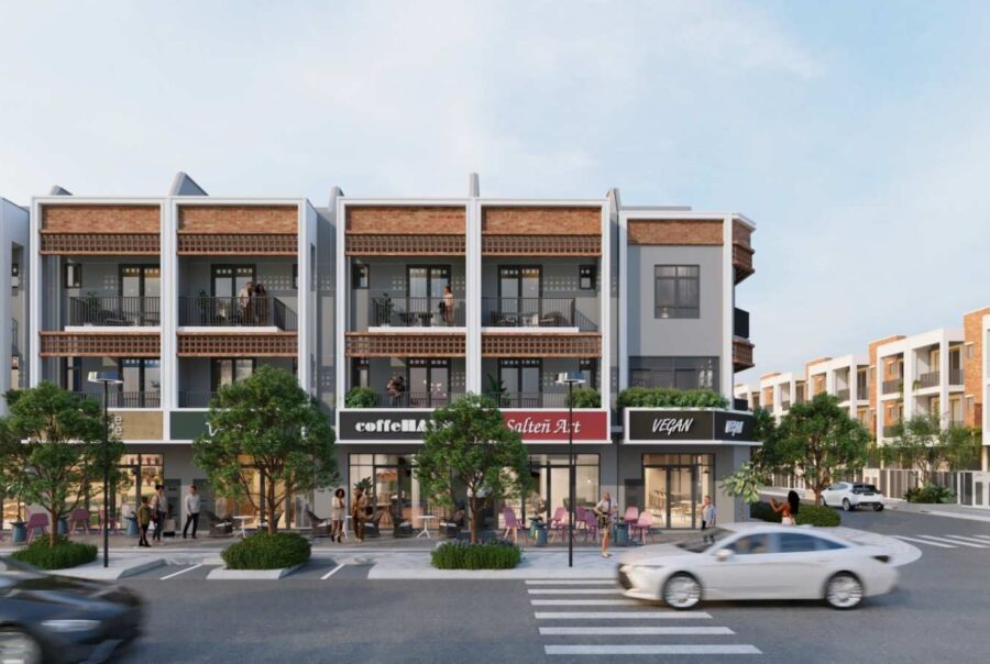 Layout shophouse Springville