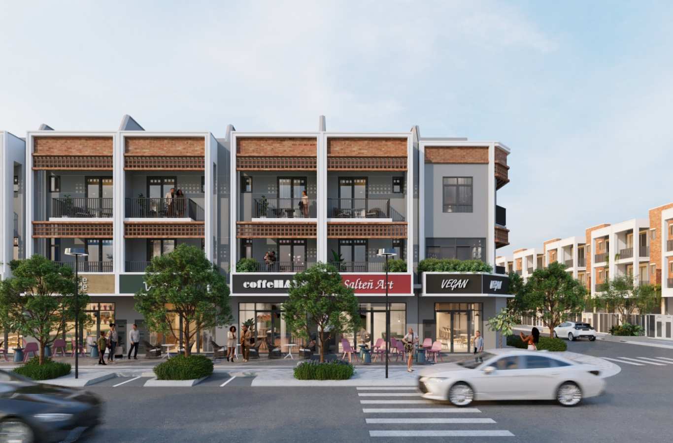 Layout shophouse Springville